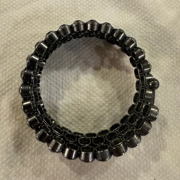 Multicolor Crystal Stretch Bracelet - Picture 4 of 5